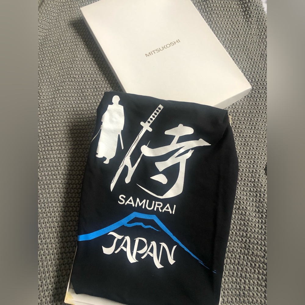 Men’s Mitsukoshi samurai tee with box - Japan